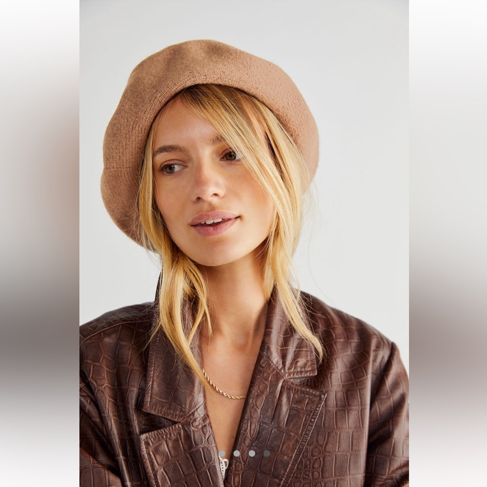 Free People Margot Slouchy Wool Beret